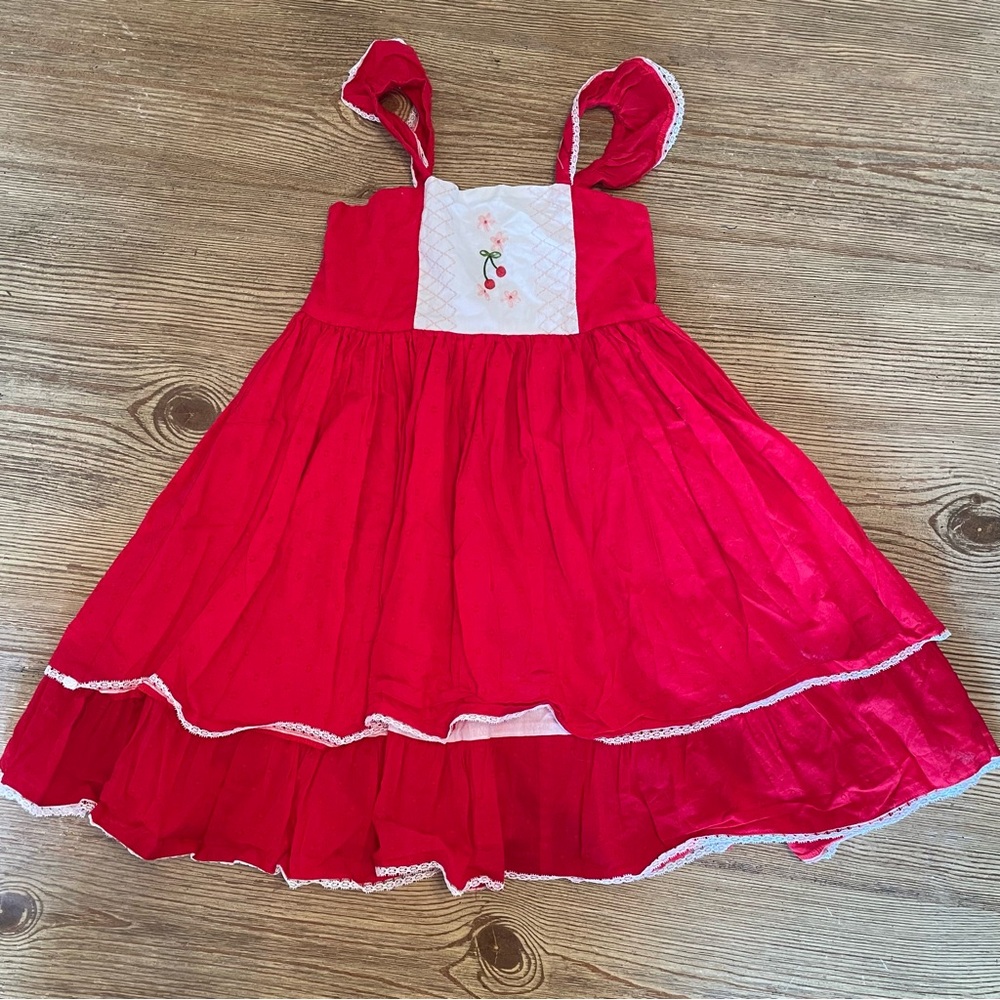 Well Dressed Wolf Cherry Cameron Dress